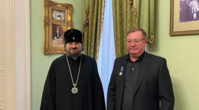 Архипастырь встретился с председателем Императорского Православного Палестинского Общества С. В. Степашиным