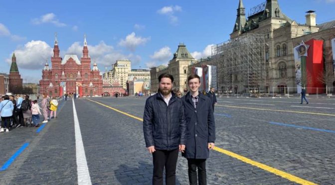 Студенты семинарии посетили Москву и Санкт-Петербург