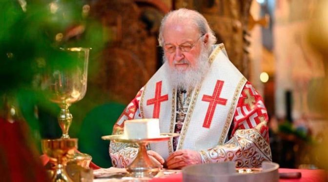 Cеминария поздравляет Святейшего Патриарха Кирилла с днём тезоименитства