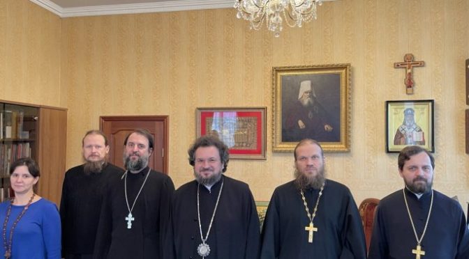 Cеминарию посетила комиссия Учебного комитета Русской Православной Церкви